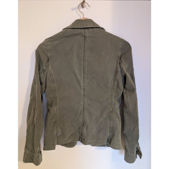 Marrakech by Anthropologie Moss Green Knit Blazer - Picture 6 of 10